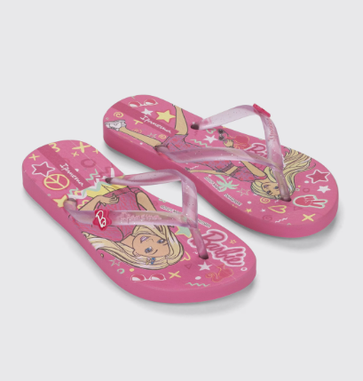 Chinelo Ipanema Infantil Barbie Meu Encanto