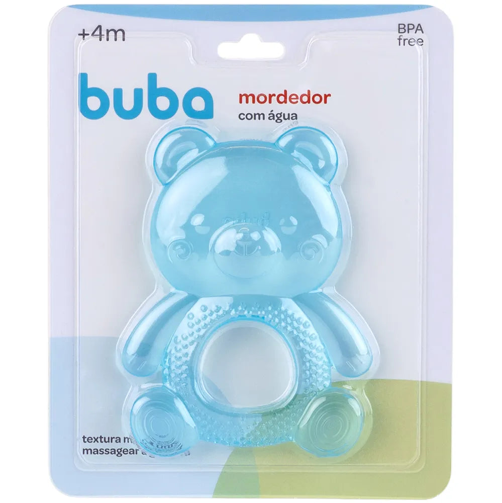 Mordedor com Água Ursinho Buba com Texturas +4 Meses