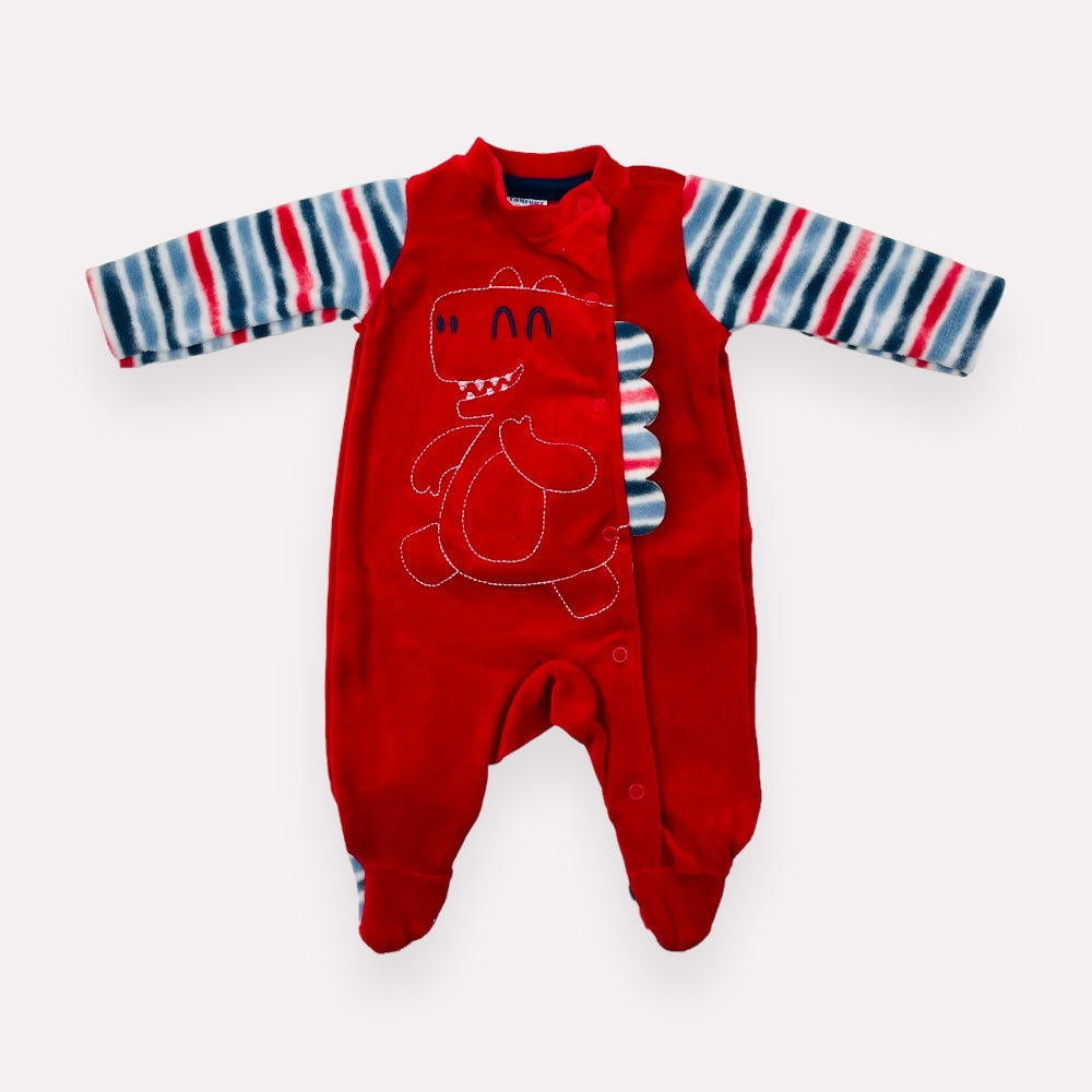 Macacão Masculino Dinossauro Plush/Soft