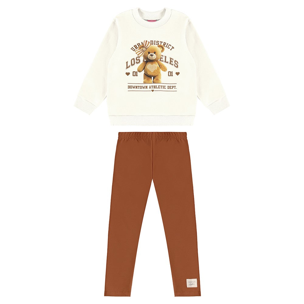 Conjunto Feminino Los Angeles Moletom e Molecotton