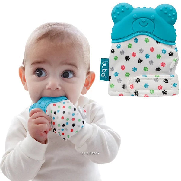 Luvinha Buba Mordedor Urso Bebê Alívio Gengiva Silicone