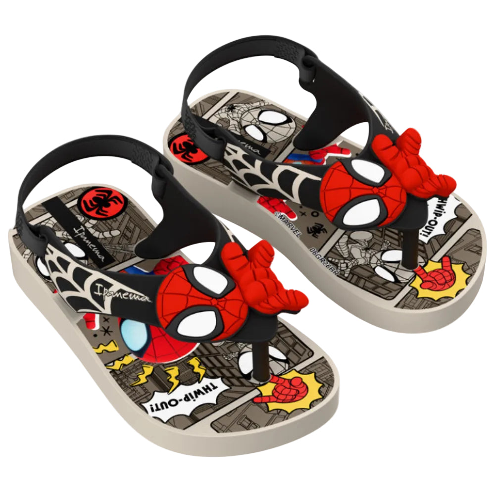Chinelo Infantil Masculino Ipanema Spidey Baby Grendene