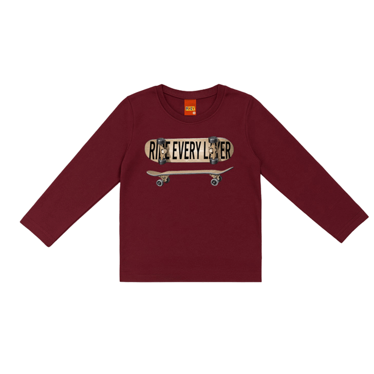 Camiseta Masculina Manga Longa Kyly Every Skate