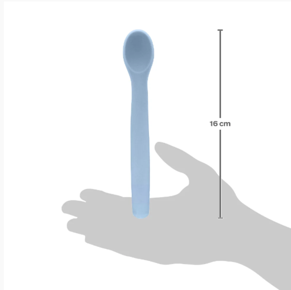 Colher Flexível Silicone Buba Infantil Autoalimentação