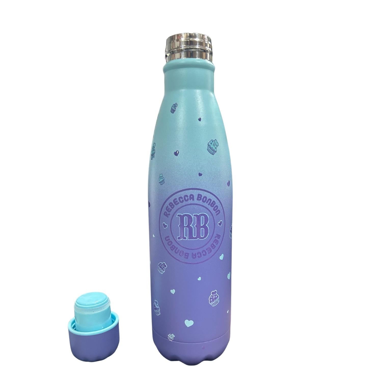 Garrafa Térmica Rebecca Bonbon Bottle Soft Romance 500ml – Aço Inox com Isolamento a Vácuo