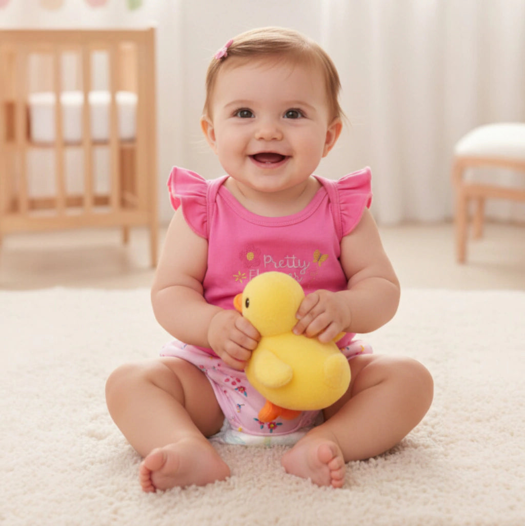 Conjunto Bebê Menina Kiko Baby Pretty Flower - Body e Short estampado