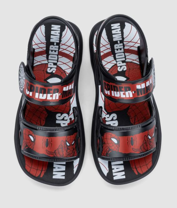 Papete Sandália Infantil Grendene Kids Homem Aranha Adveture Com Mochila