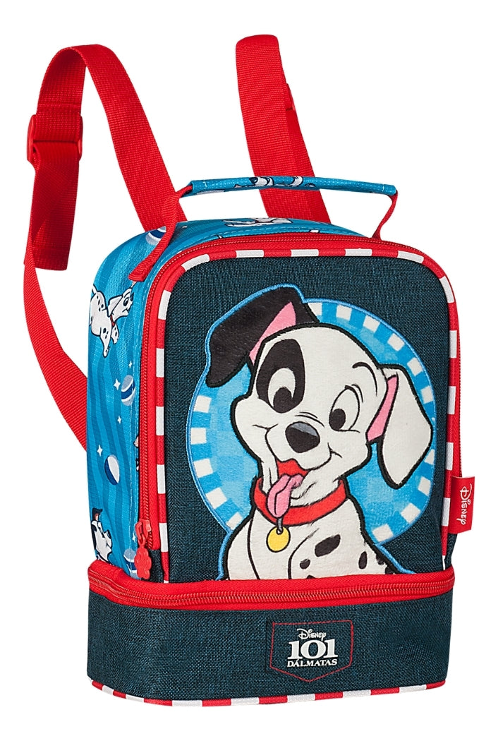 Kit Mochila Carrinho Lancheira Térmica Disney Clio Escolar