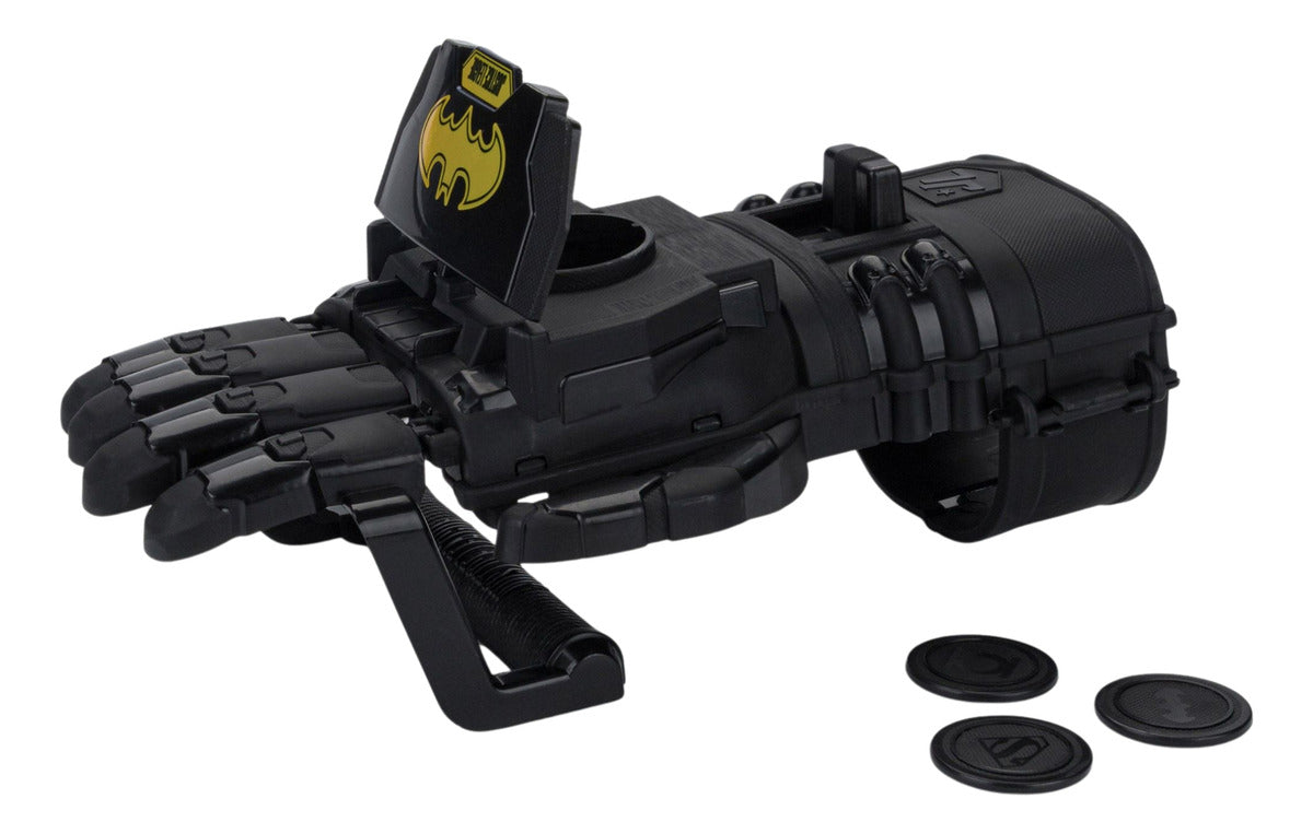 Sandália Papete Infantil Masculino Grendene Kids Liga da Justiça Batman Super Herói Com Luva