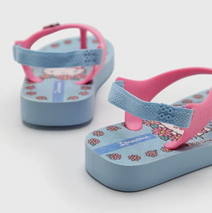 Chinelo Baby Ipanema Hello Kitty Amore Grendene com Elástico