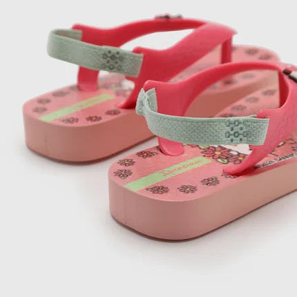 Chinelo Baby Ipanema Hello Kitty Amore Grendene com Elástico