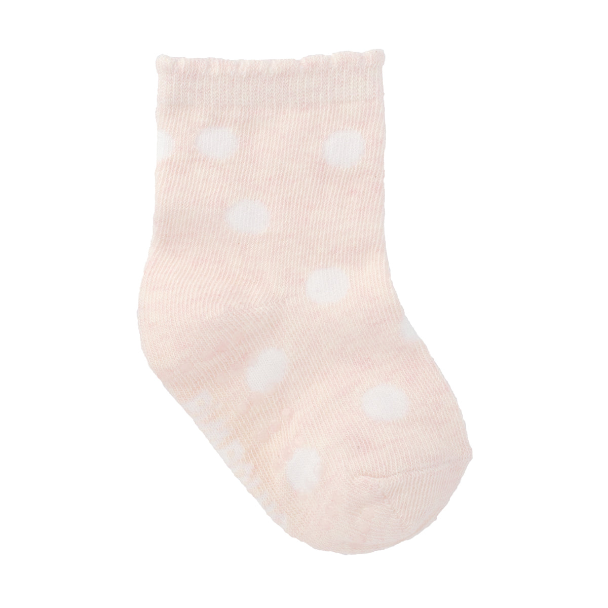 Kit 3 Pares de Meia Pimpolho Baby Colorida Antiderrapante Cano Médio