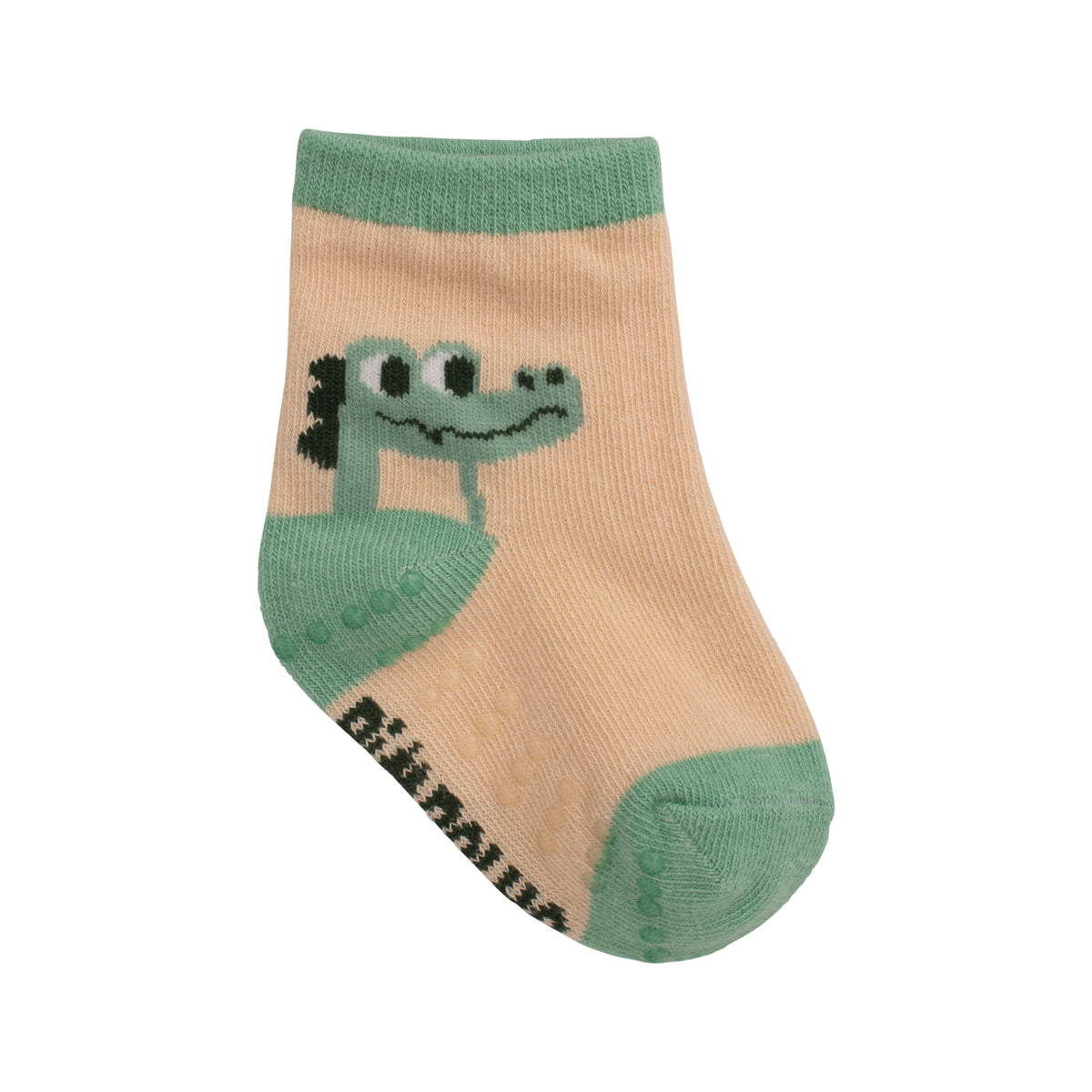 Kit Meia Infantil Masculina Colorida Pimpolho Antiderrapante c/ 3 Pares
