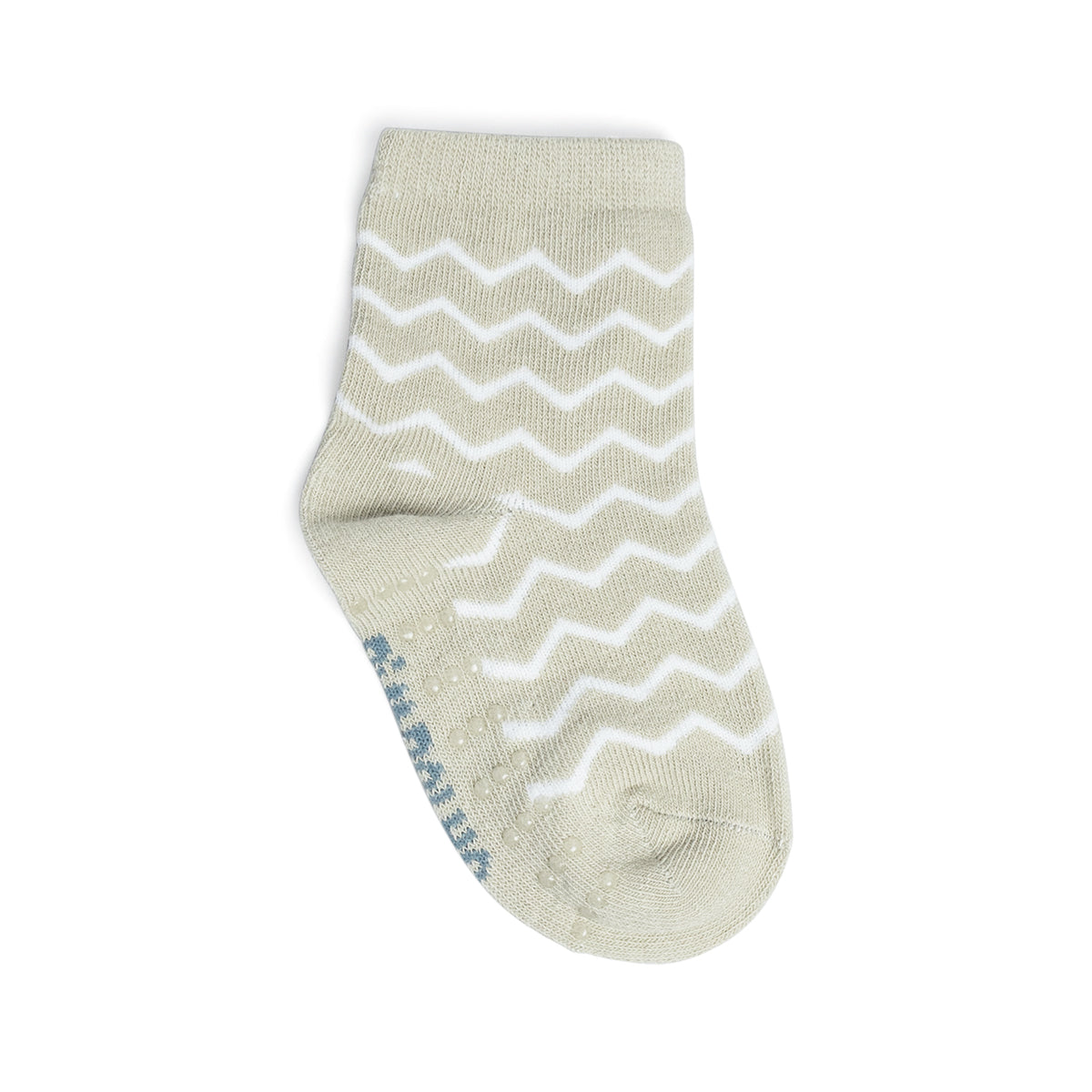 Kit de Meias Infantil Pimpolho Antiderrapante Cano Alto com 3 Pares