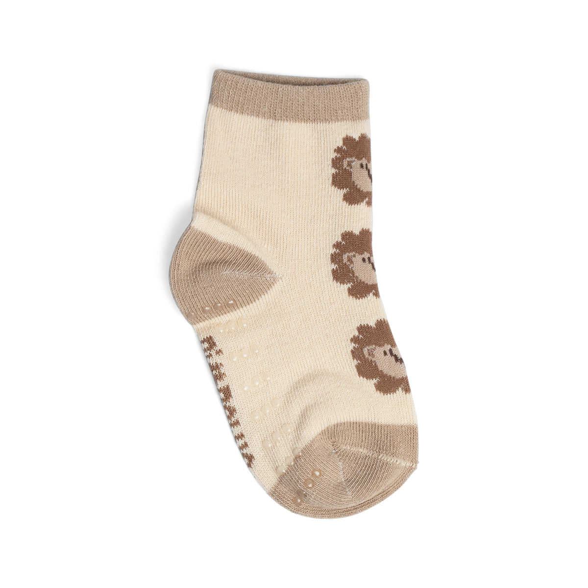 Kit de Meias Infantil Pimpolho Antiderrapante Cano Alto com 3 Pares