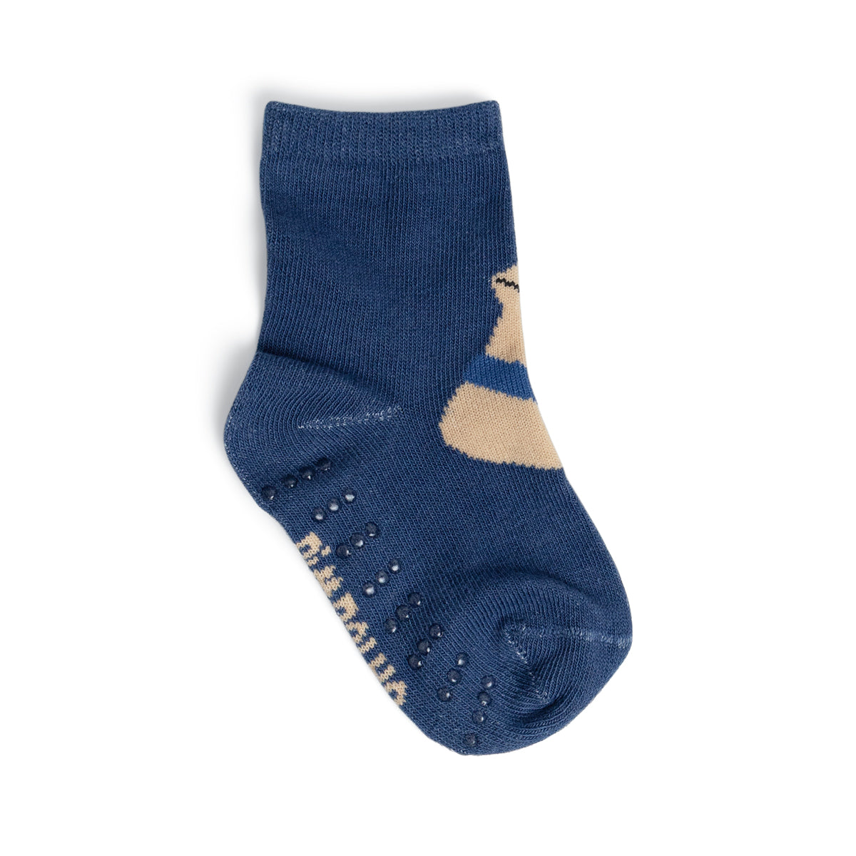 Kit de Meias Infantil Pimpolho Antiderrapante Cano Alto com 3 Pares