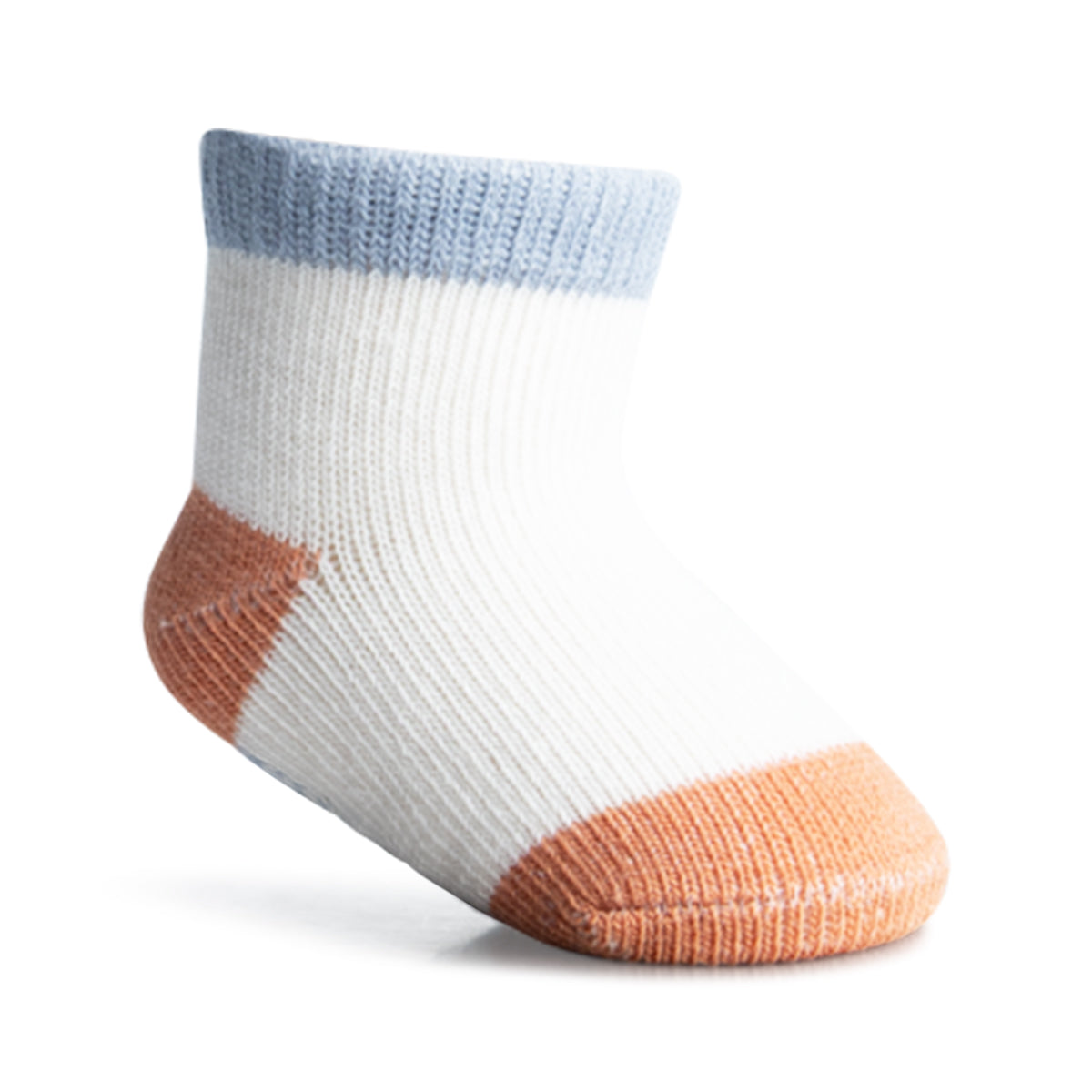 Kit Meia Bebê Masculina Pimpolho Zero Recém-Nascido Algodão Com 3 Pares