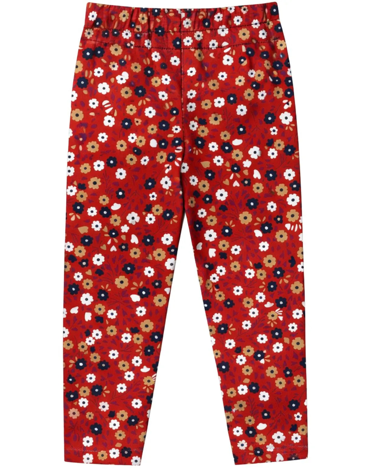 Conjunto Infantil Feminino Kyly Moletom Coelhinha e Calça Floral