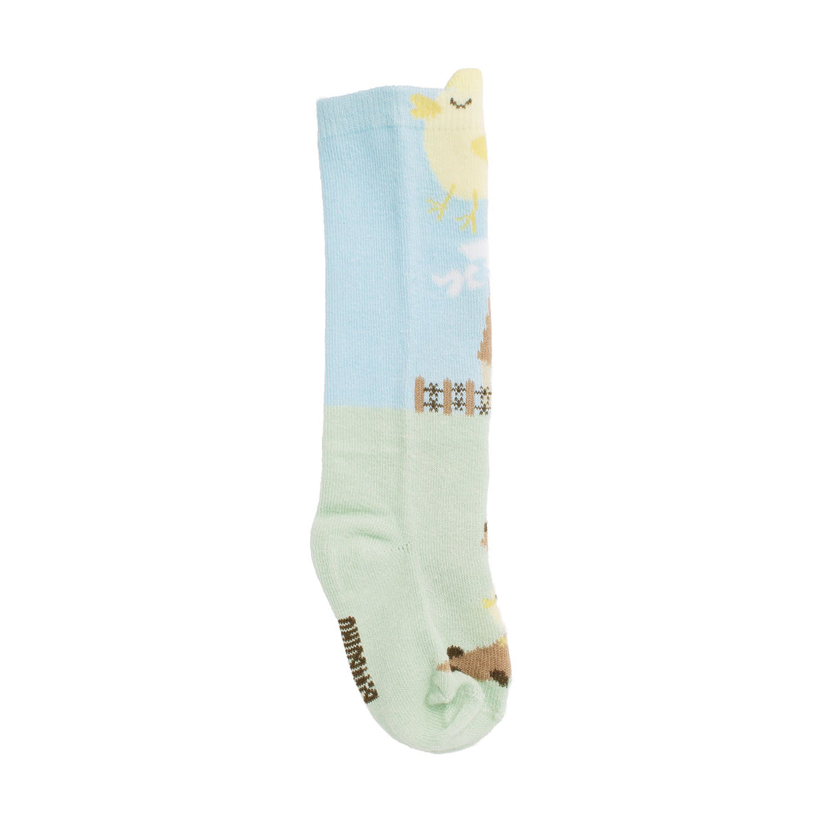 Meia Infantil Masculina Pimpolho Cano Longo 3/4 Divertida
