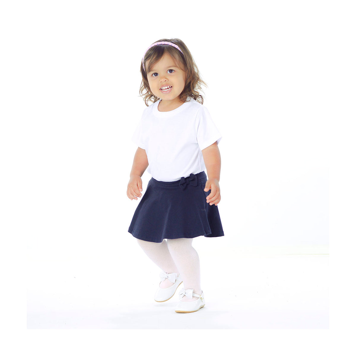 Meia-Calça Infantil Pimpolho Algodão Lisa e Confortável