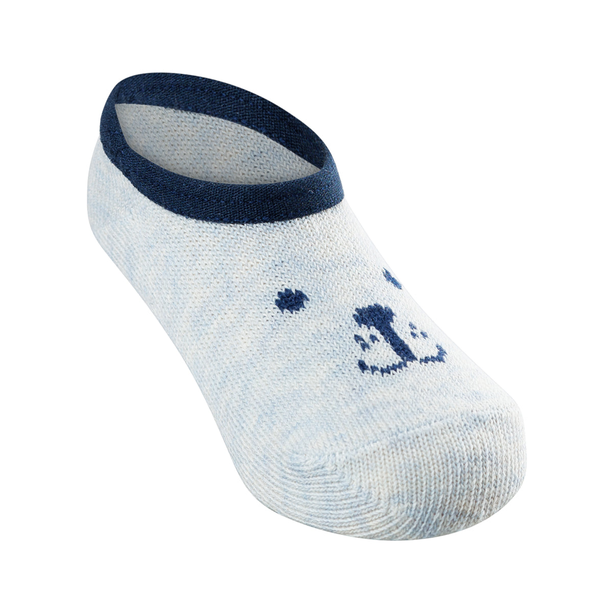 Meia Sapatilha Infantil Masculina Pimpolho Colorida 00 a 06 Meses