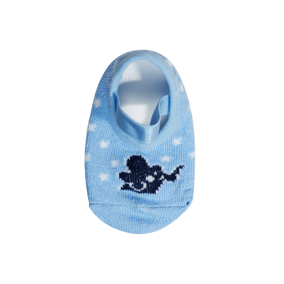 Meia Sapatilha Infantil Masculina Pimpolho Colorida de 4 a 6 Meses