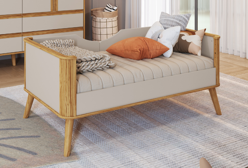 Berço Americano Theo Peroba – 4 em 1