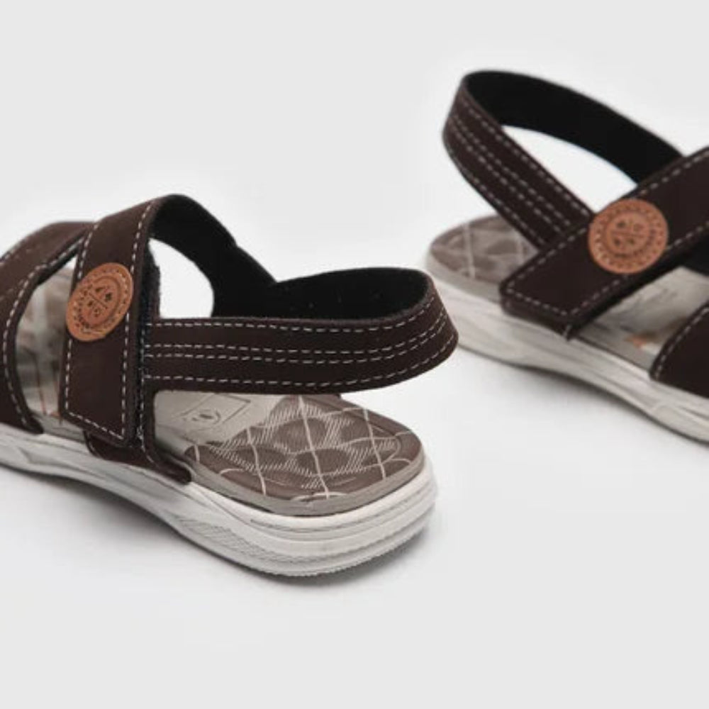 Sandália Infantil Masculina Molekinho Camurça Transpassada