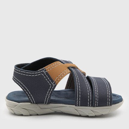 Sandália Infantil Masculina Molekinho Tiras Largas