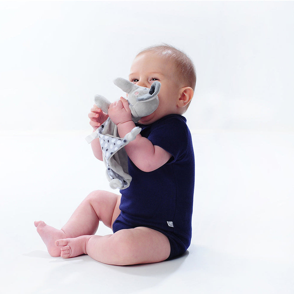 Naninha Infantil Pimpolho Coleção Safari com Prendedor de Chupeta