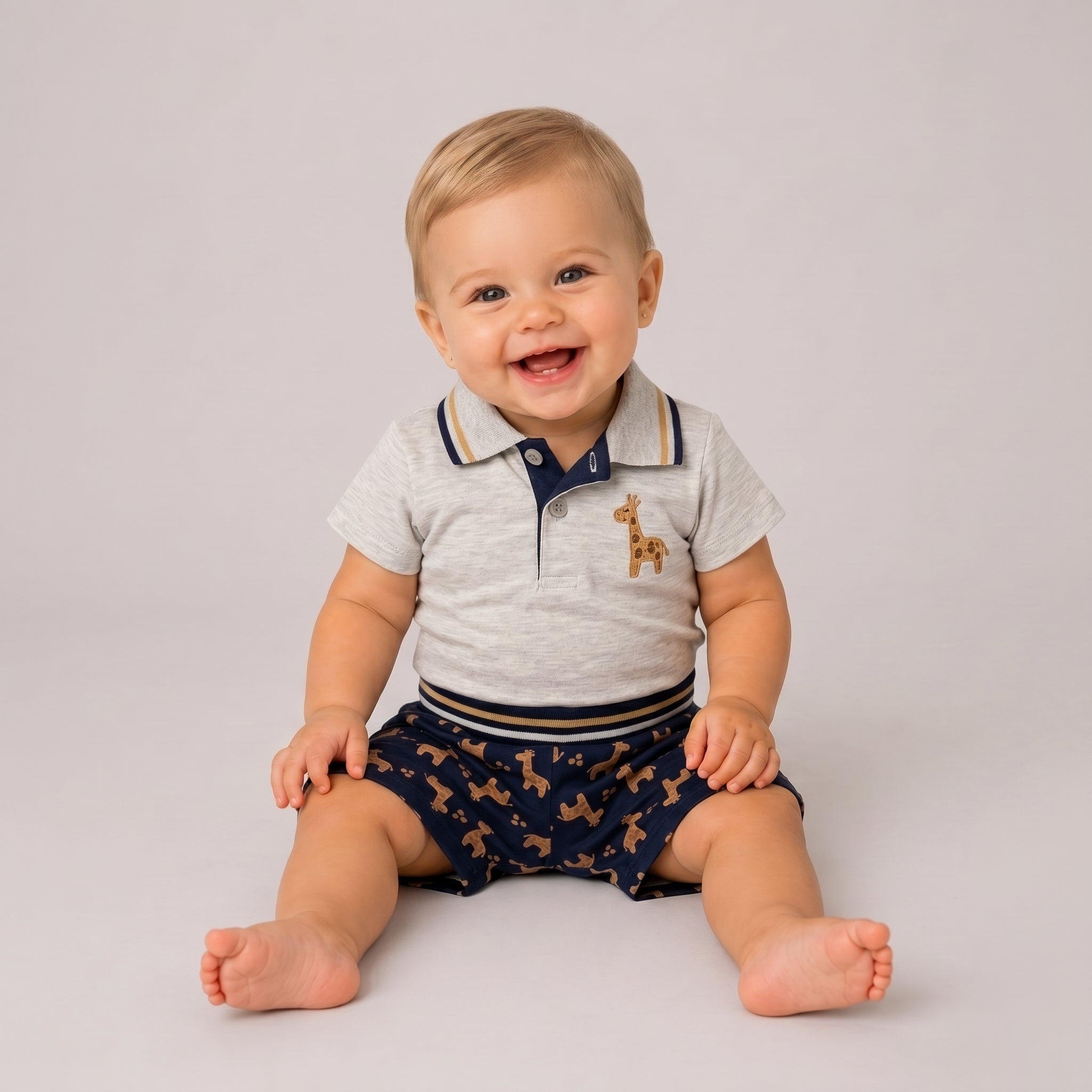 Conjunto Masculino Kyly Girafinha