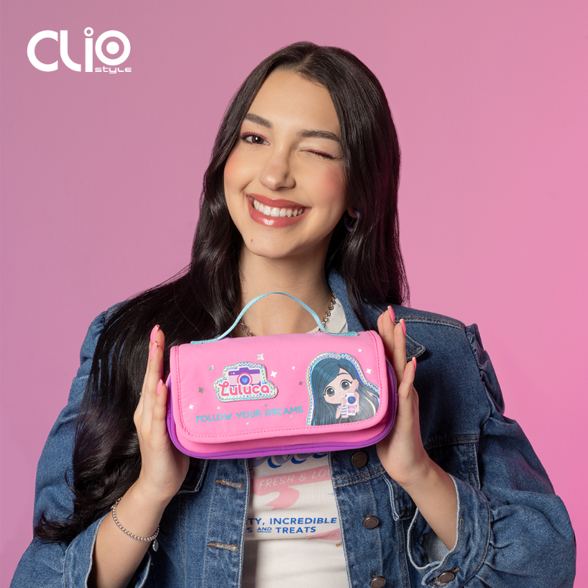 Estojo Triplo Luluca Escolar