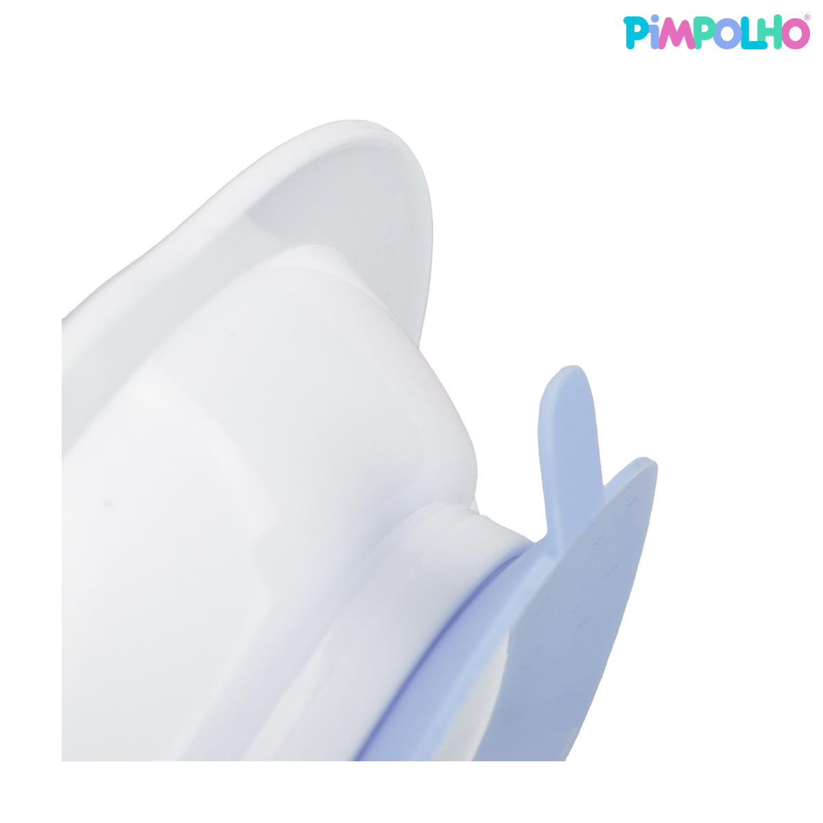 Prato Pimpolho Com Divisória e Ventosa Bebê BPA Free