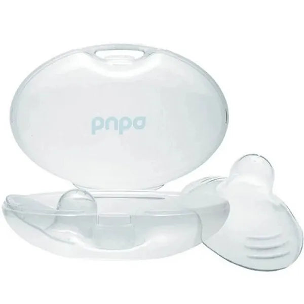 Protetor de Seio Buba em Silicone Macio com Estojo 2 Unidades Livre de BPA