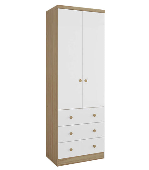 Guarda Roupa Smim New 2 Porta Peroba