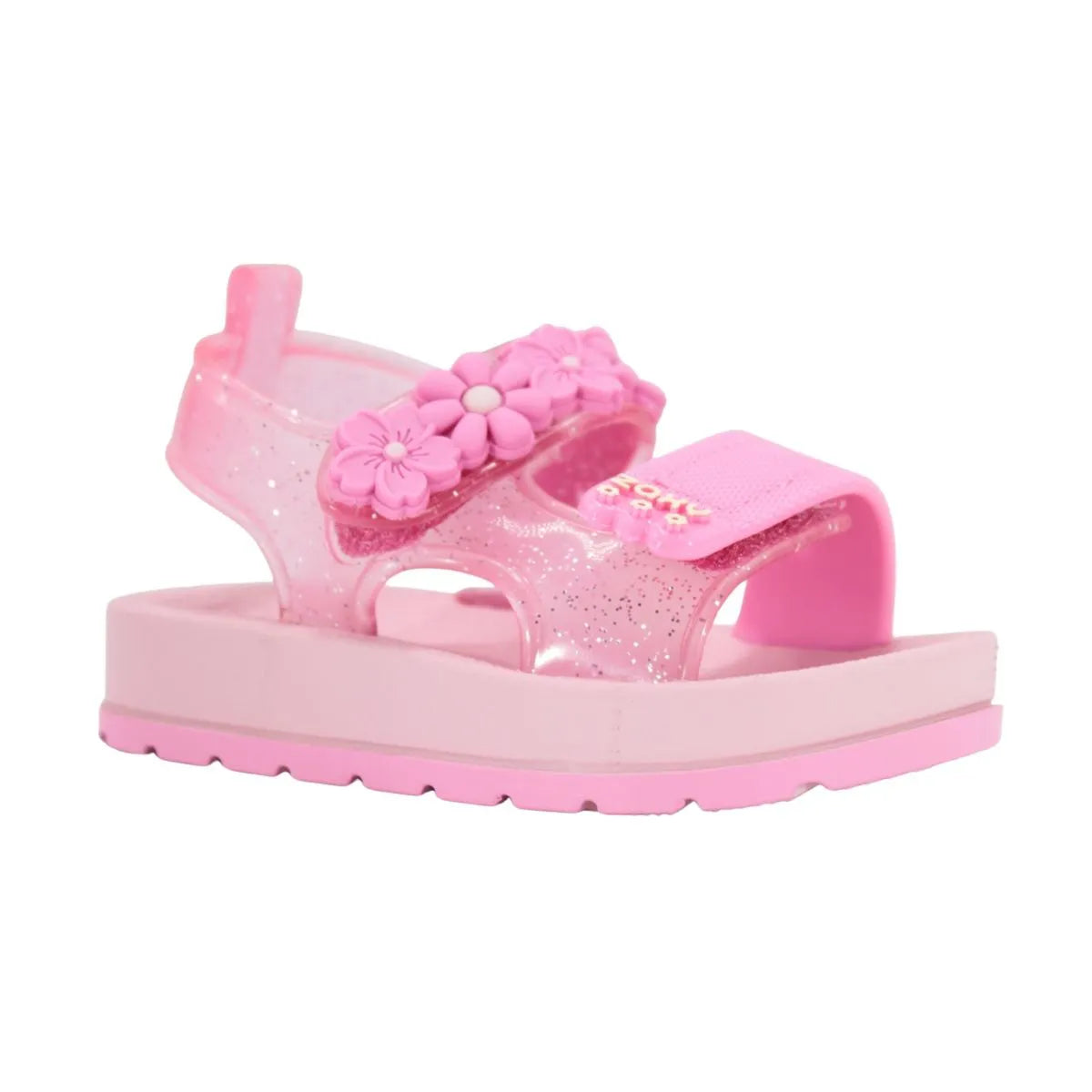 Sandália Infantil Zaxynina Bloom Papete com Flores Grendene  – Estilo e Conforto