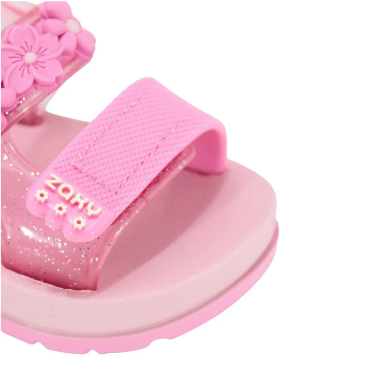 Sandália Infantil Zaxynina Bloom Papete com Flores Grendene  – Estilo e Conforto