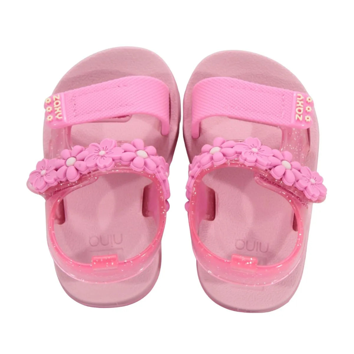 Sandália Infantil Zaxynina Bloom Papete com Flores Grendene  – Estilo e Conforto