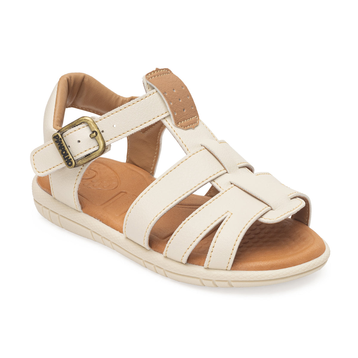 Sandália Infantil Pimpolho Casual Bicolor Fases 2 e 3
