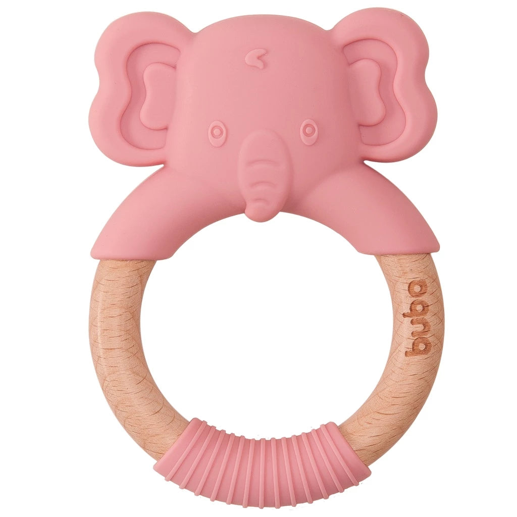 Mordedor de Silicone e Bambu – Buba | Alívio para a Dentição | BPA Free