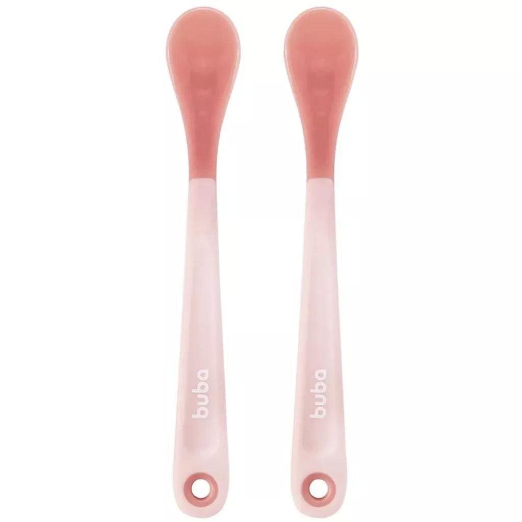 Kit de Colheres Termossensíveis Buba – 2 Peças | +6 Meses