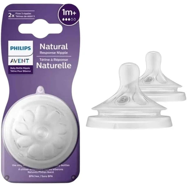 Kit Duplo Bicos Avent Pétala 1M+ N.3