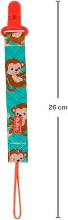 Prendedor De Chupeta Buba Animal Fun +3 Meses