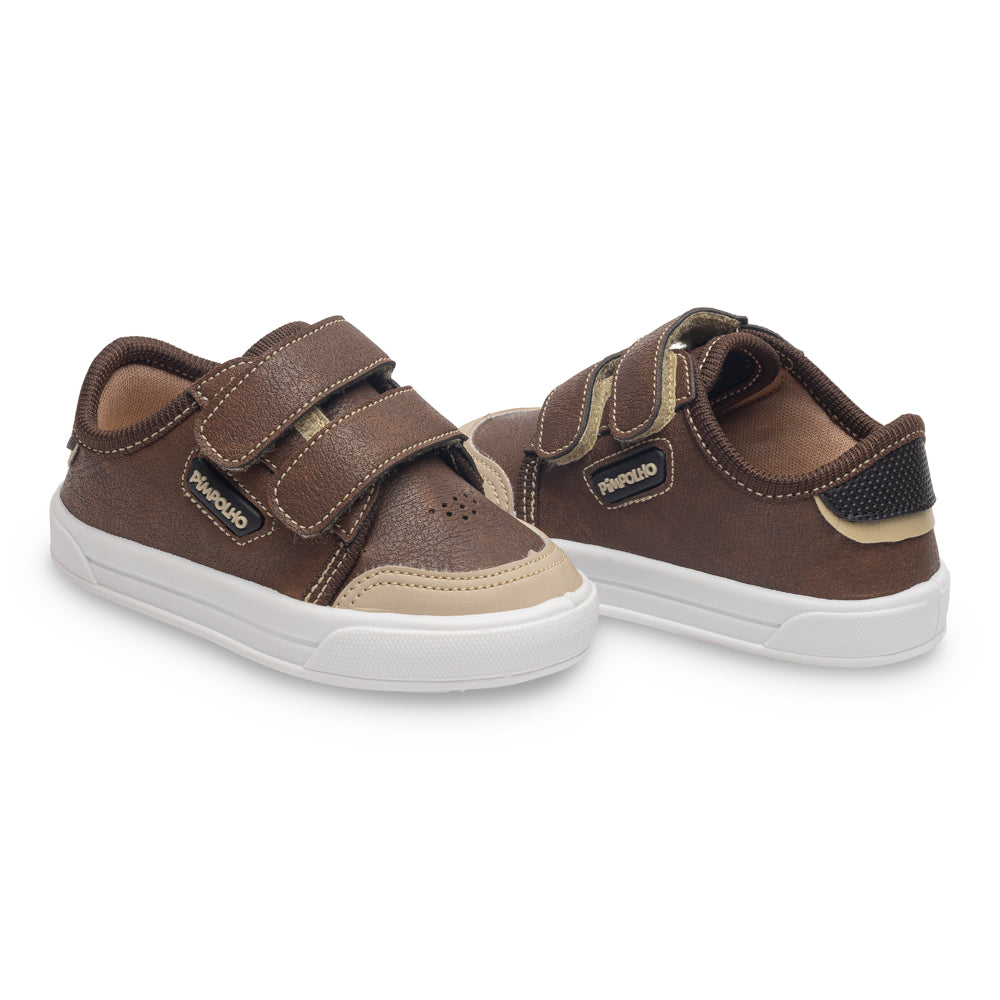 Tênis Infantil Pimpolho Street Urban Classic Casual com Velcro