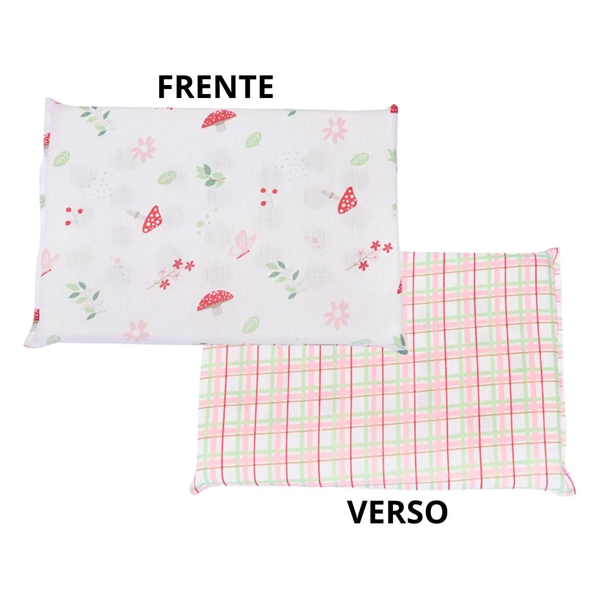 Travesseiro Infantil Dengo Estampado 19x29 cm - 100% Algodão