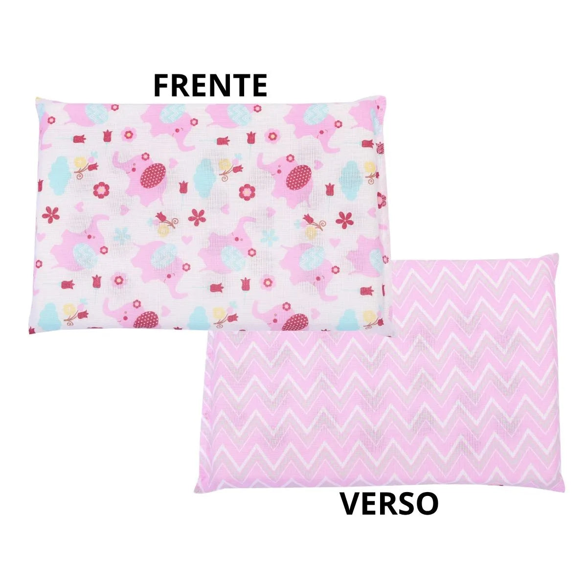 Travesseiro Infantil Dengo Estampado 19x29 cm - 100% Algodão