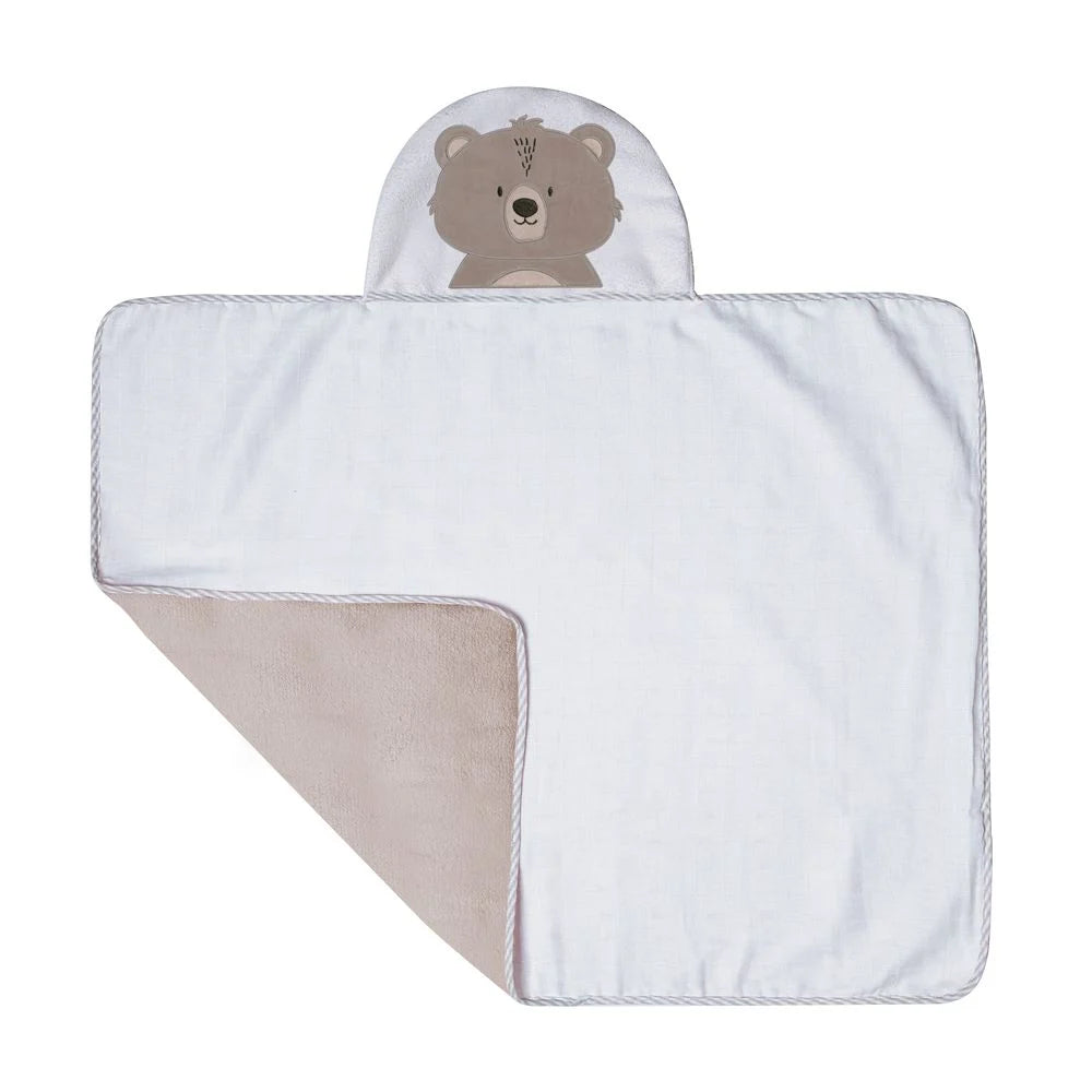 Toalha De Banho Papi Friends Felpuda Urso Ted