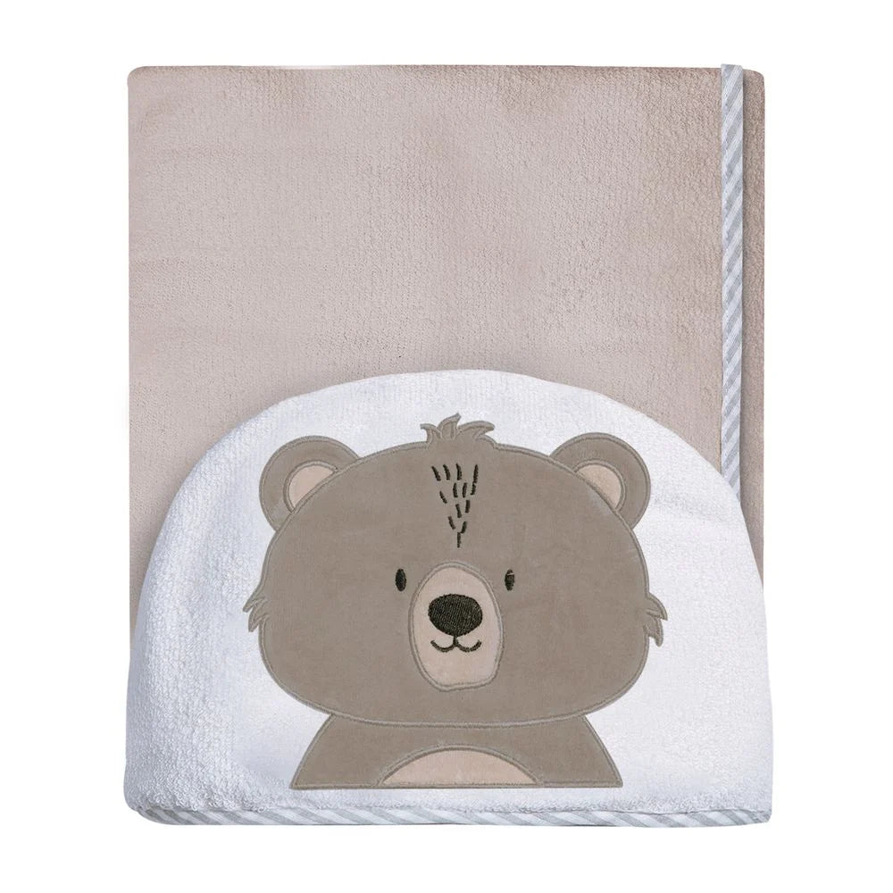 Toalha De Banho Papi Friends Felpuda Urso Ted