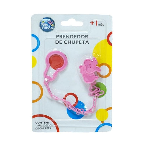 Prendedor de Chupeta Bichinhos Divertidos Pais e Filhos