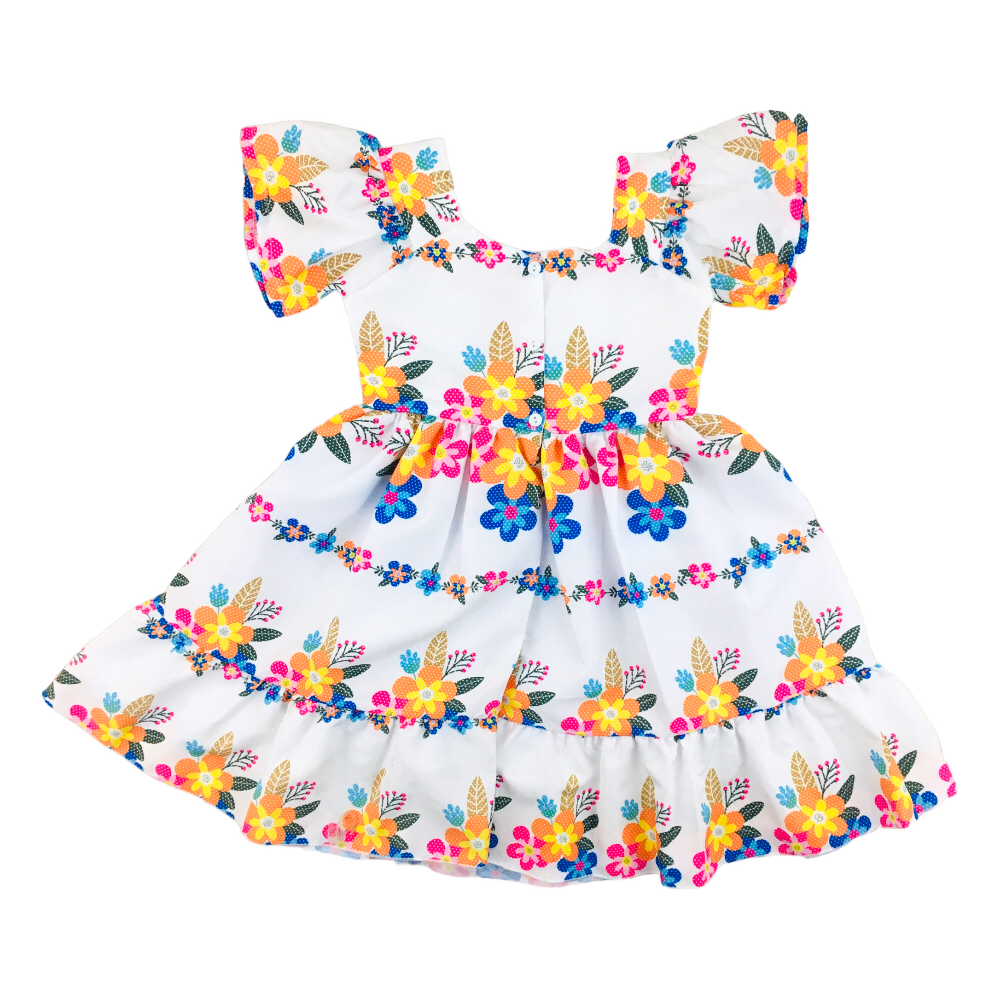 Vestido Digo Bru Juvenil Floral